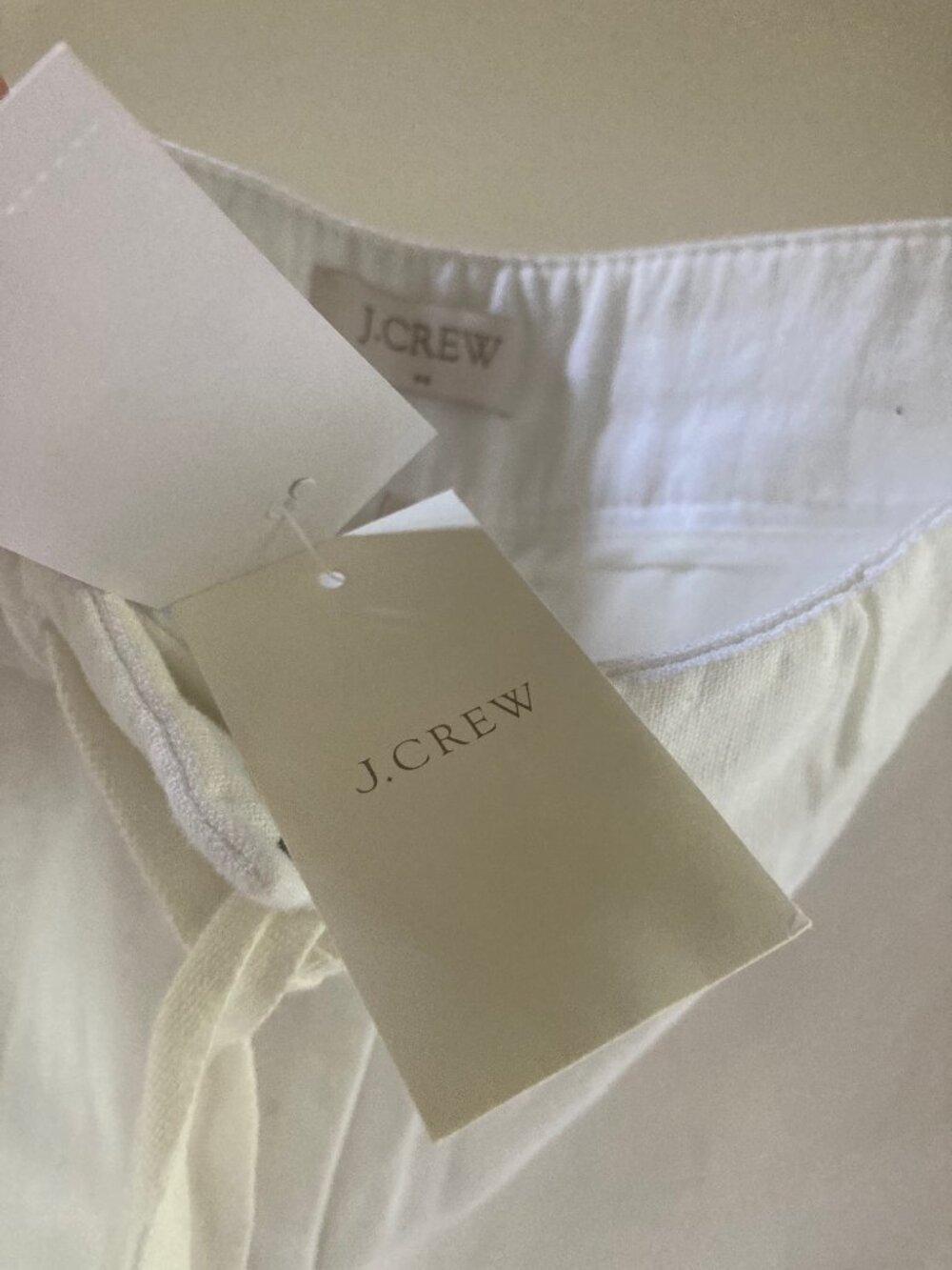J. Crew White Wide Leg Pants/Trousers - Picture 10 of 16